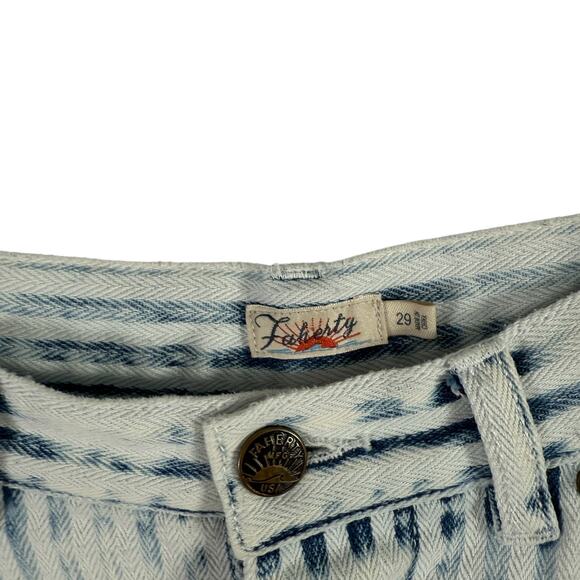 Faherty Topsail Carpenter Pants Button Fly Railroad Stripe High Rise Womens 29 - Picture 5 of 10